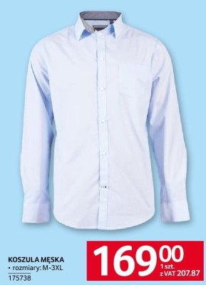 Koszula m臋ska oxford s-xxl Livergy promocja w Selgros