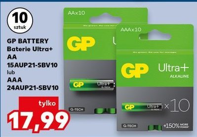 Baterie aa Gp ultra Gp baterie promocja w Kaufland