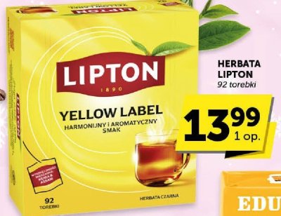 Herbata Lipton Yellow Label promocja w Euro Sklep