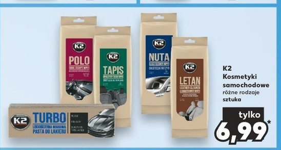 Chusteczki do kokpitu K2 polo cocpit promocja