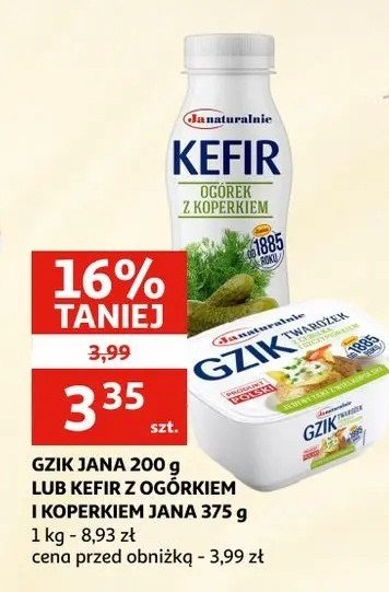 Kefir z og贸rkiem i koperkiem Janaturalnie promocja