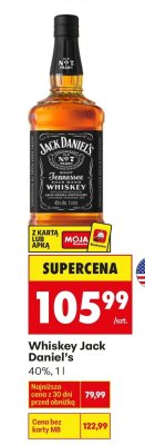 Whiskey promocja w Biedronka