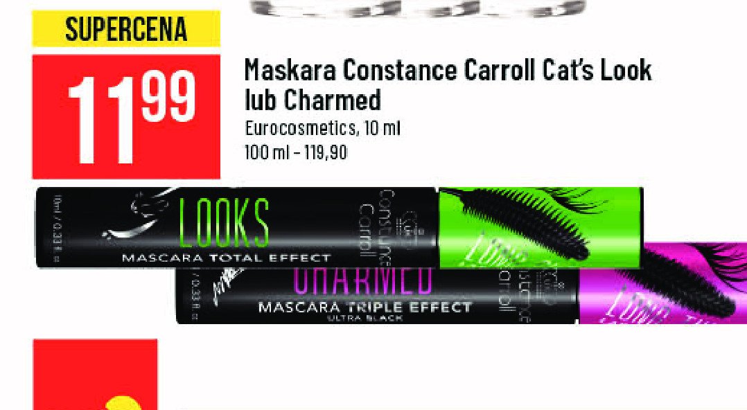 Mascara charmed Constance carroll promocja