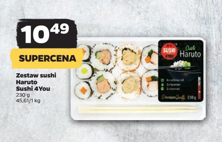 Sushi haruto Sushi 4you promocja
