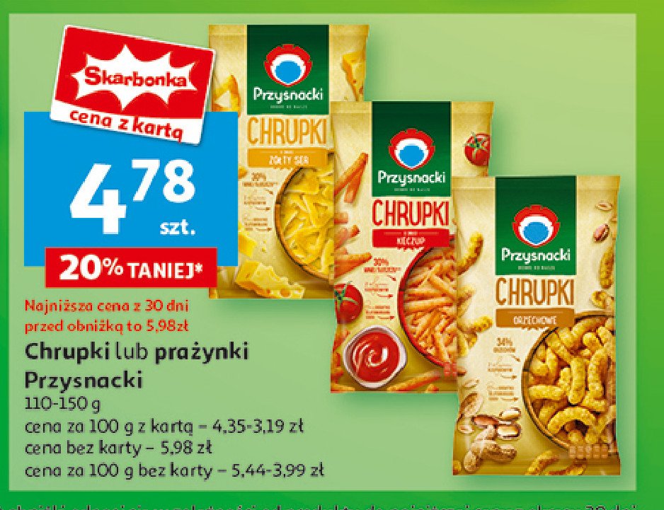 Chrupki orzechowe Przysnacki promocja