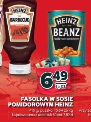 Fasolka w sosie pomidorowym Heinz promocja w Stokrotka