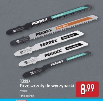 Brzeszczoty do wyrzynarki Ferrex promocja