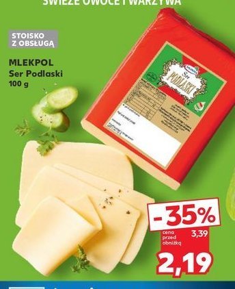 Ser podlaski Mlekpol promocja