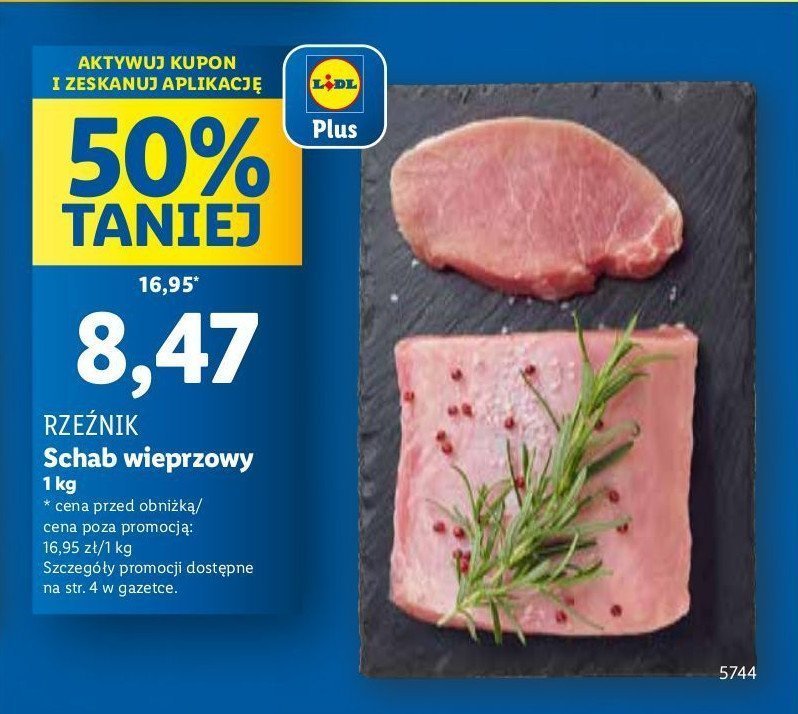 Schab wieprzowy bez kości Rzeźnik codzienna dostawa promocja