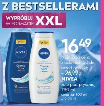 Żel pod prysznic Nivea Creme Care promocja w Super-Pharm