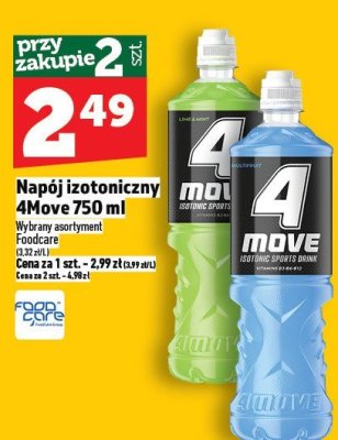 Napój izotoniczny 4Move 750 ml promocja w TOPAZ
