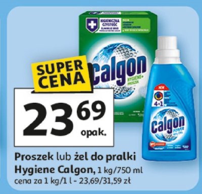Proszek lub żel do prania Hygiene Calgon promocja w Auchan
