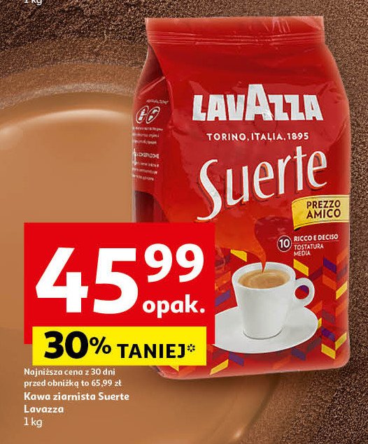 Kawa LAVAZZA SUERTE promocja