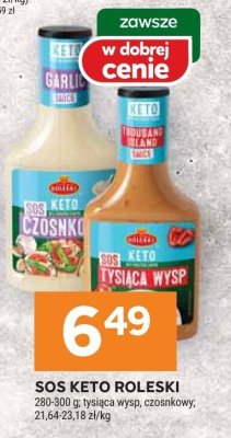 Sos Keto czosnkowy promocja w Stokrotka