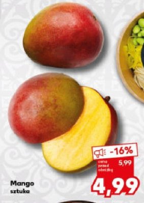 Mango sztuka promocja w Kaufland