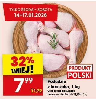 Podudzie z kurczaka, 1 kg promocja w Twój Market