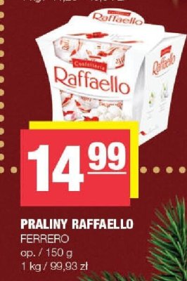 Praliny Raffaello Ferrero promocja w SPAR