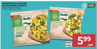 Warzywa na patelnię Frosta promocja w Stokrotka