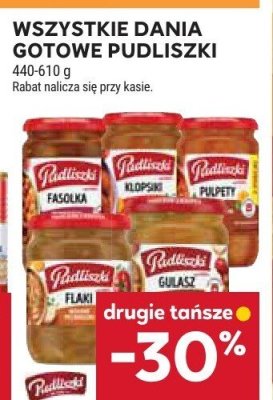 Wszystkie dania gotowe Pudliszki promocja w Stokrotka