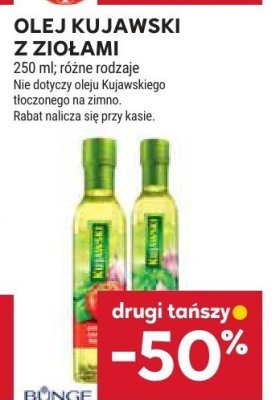 Olej kujawski z ziołami różne rodzaje promocja w Stokrotka