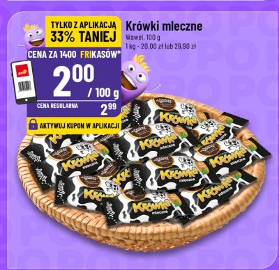 Krówki mleczne Wawel promocja w POLOmarket