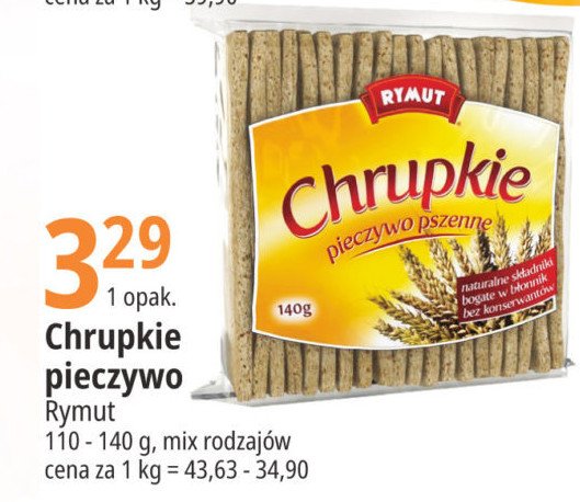 Pieczywo chrupkie pszenne RYMUT promocja