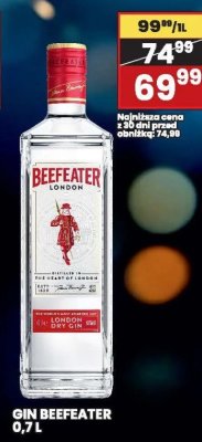 Gin Beefeater promocja w Wafelek
