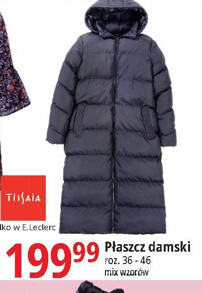 Płaszcz damski Tissaia promocja