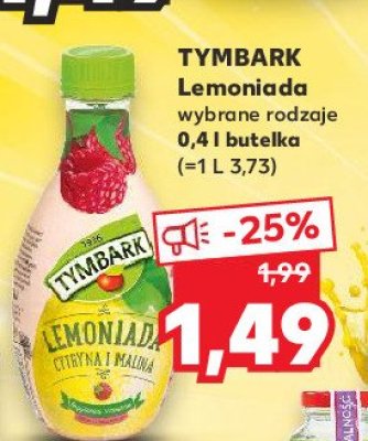 Lemoniada cytryna i malina Tymbark lemoniada promocja