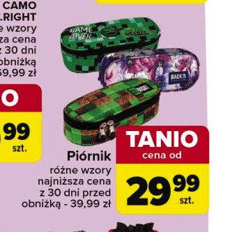 Piórnik Back up promocja