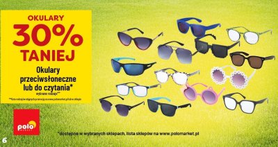 Okulary przeciwsłoneczne promocja w POLOmarket