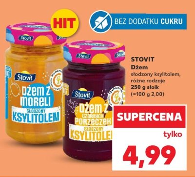 Dżem słodzony ksylitolem promocja w Kaufland