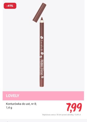 Konturówka do ust LOVELY nr 8 promocja w Rossmann