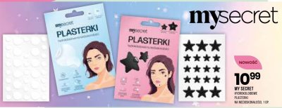 Hydrokoloidowe plasterki MY SECRET na niedoskonałości promocja w Drogerie Natura
