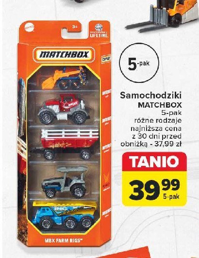 Auta Matchbox promocja w Carrefour