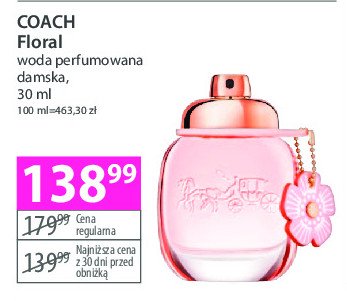 Woda perfumowana COACH FLORAL promocja