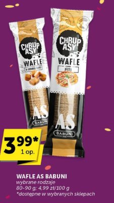 Wafle AS Babuni promocja w Groszek