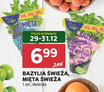 Mięta świeża promocja w Stokrotka