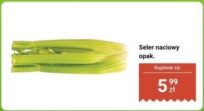 Seler naciowy opak. promocja w Biedronka