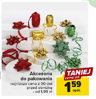 Wstążka prezentowa promocja w Action