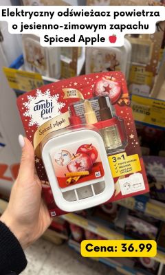 Odświeżacz powietrza elektryczny Spiced Apple promocja w Kaufland