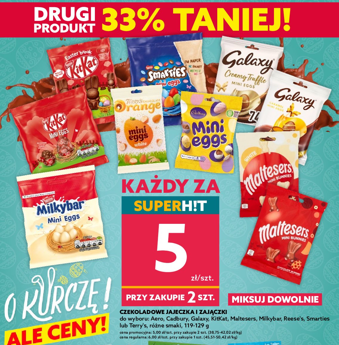 Jajko z czekolady i dra偶e Maltesers promocja