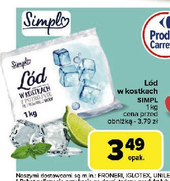 L贸d w kostkach Simpl promocja
