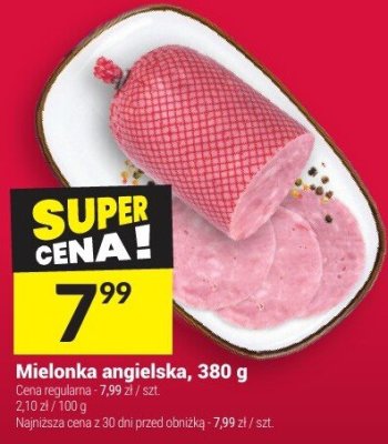 Mielonka angielska, 380 g promocja w Twój Market