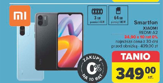 Smartfon mi a2 czarny Xiaomi promocja