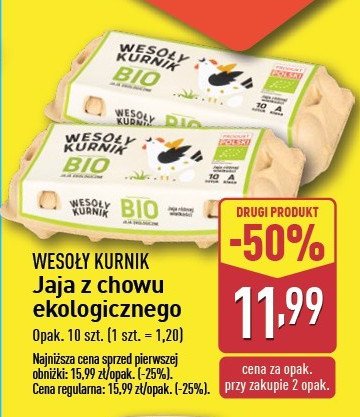 Jaja bio promocja