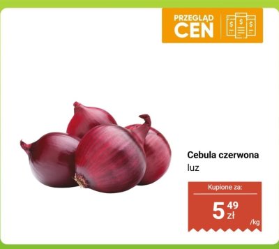 Cebula czerwona luz promocja w Dino