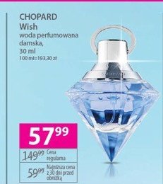 Woda perfumowana Chopard wish promocja