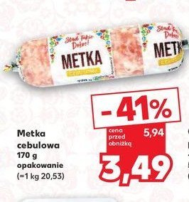 Metka cebulowa K-classic stąd takie dobre! promocja w Kaufland