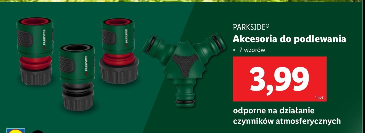 Złączka do węża Parkside promocja w Lidl